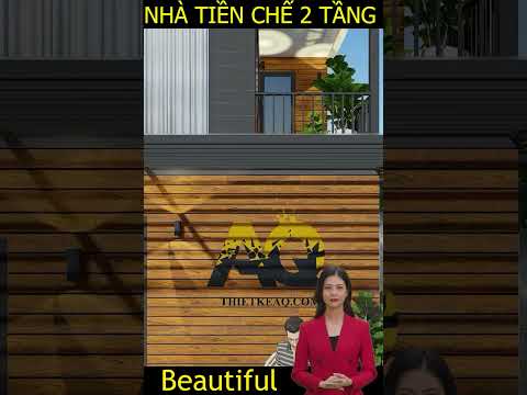 Nhìn Vào Ngôi Nhà Tiền Chế Này Thì Chỉ Có Thể Nói 1 Từ