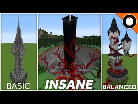 3 Ways to Build a Minecraft Wizard Tower!