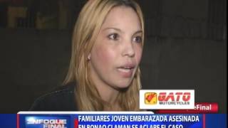 Familiares joven embarazada asesinada en Bonao claman se aclare el caso