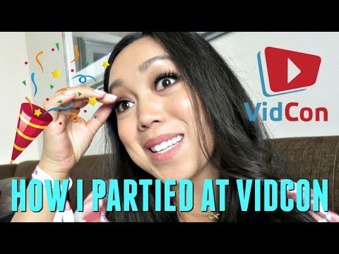 HOW I PARTY AT VIDCON - June 22, 2017 - ItsJudysLife Vlogs