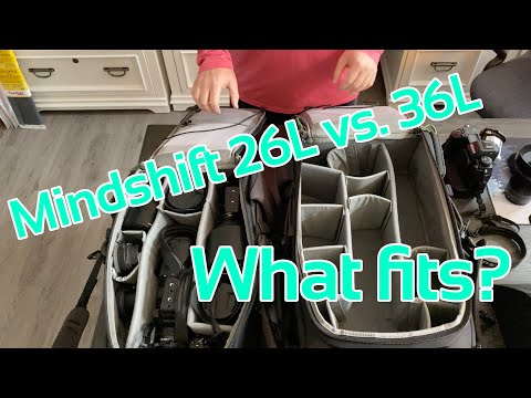 Mindshift Backlight 36L vs. the Mindshift Backlight 26L