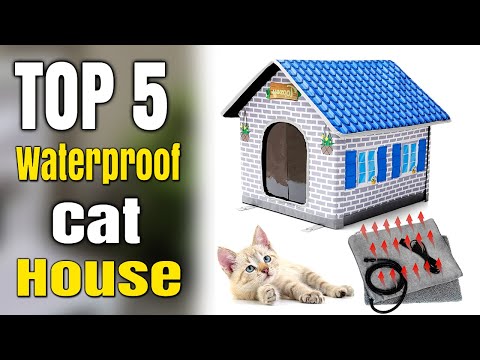 Waterproof Outdoor Cat House Heated
