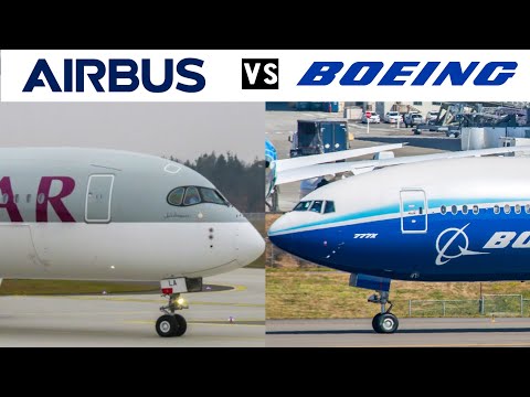 BOEING 777X VS AIRBUS A350 | BEST WIDE-BODY AIRCRAFT ?