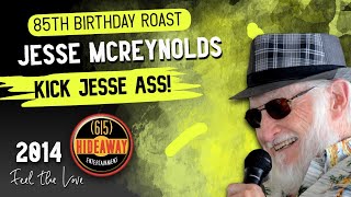 Jesse McReynolds tell a story about Jim McReynolds wanting Carl Jackson to kick Jesse Ass! 2014