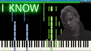 Tom Odell - I know Synthesia Tutorial |#SHEET Download