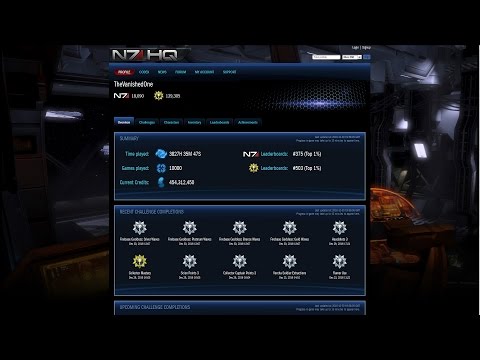 10000th Gameplay Mass Effect 3 Multiplayer Soldier Destroyer at Firebase Ghost Geth on Platinum