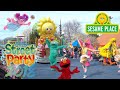 Sesame Street Neighborhood Street Party Parade At Sesame Place CHRISTMAS PARADE 123 Sesame Street