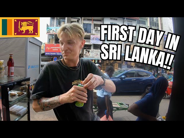 Travel vlog - First Day in SRI LANKA! | Colombo is NOT What I Expected! 🇱🇰