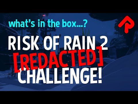 RISK OF RAIN 2 REDACTED CHALLENGE: How to Open Timed Chest on Rallypoint Delta! (Strategy Guide) Video