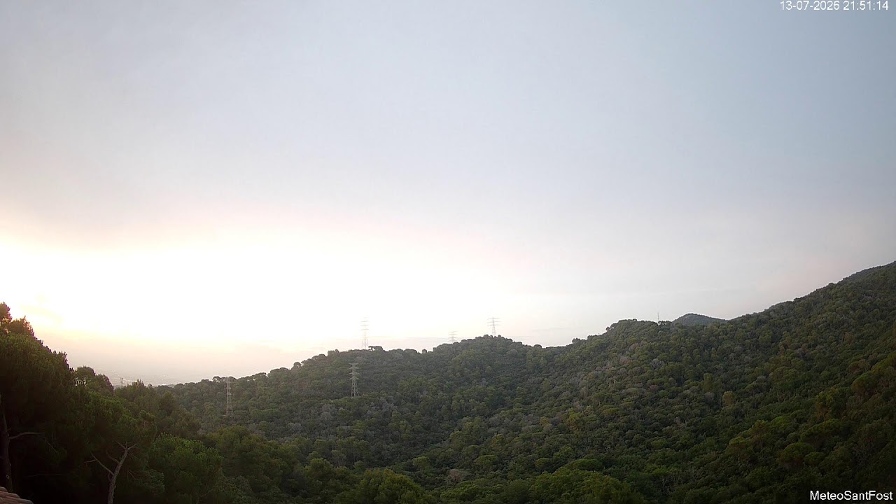 Live webcam view of North Ridge Overlook, Sant Fost