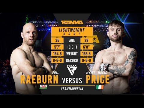 Myles Price vs Phil Raeburn full fight
