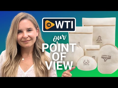 6 Pack - Beige - Laundry Mesh Bags for Delicates with Premium Rust Free Zipper - WTI product video review