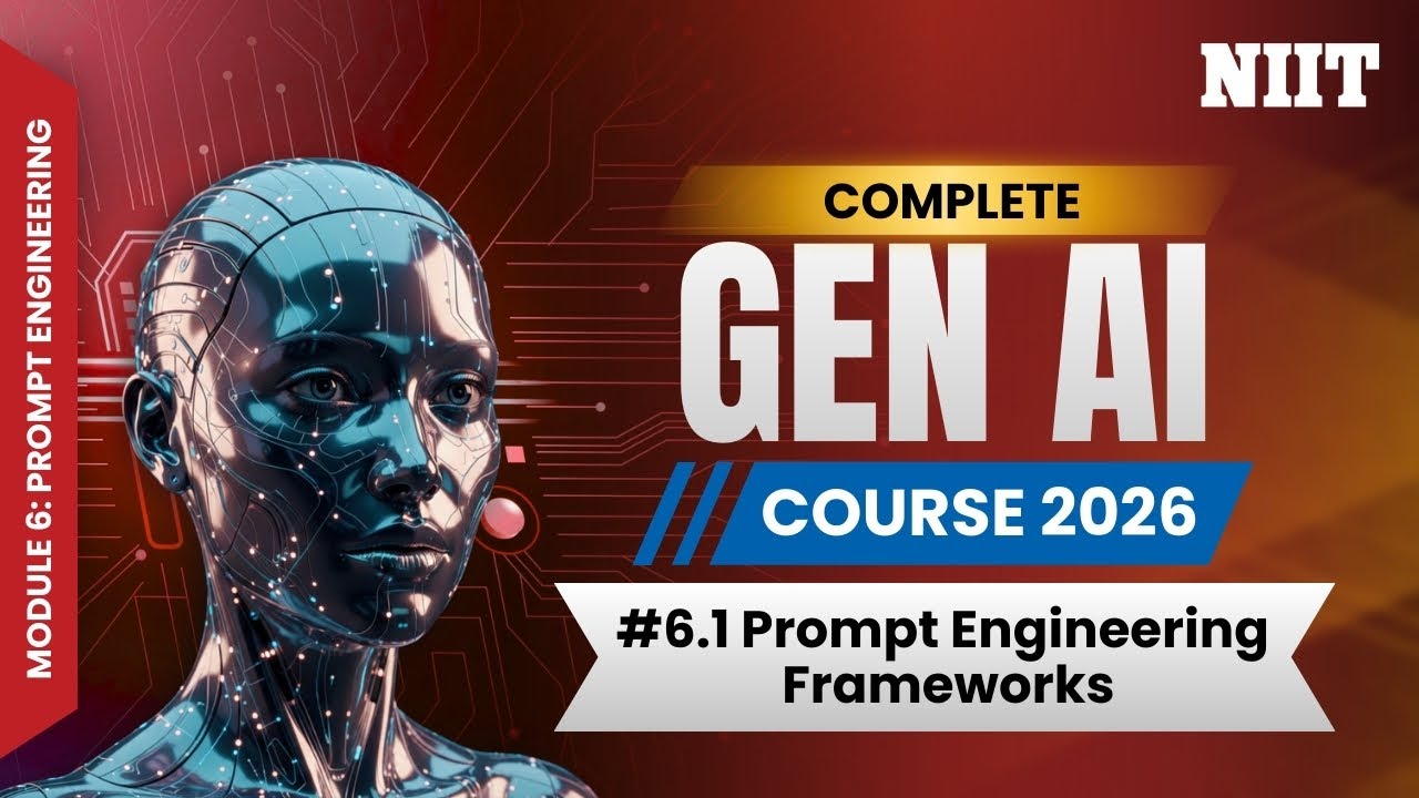 Prompt Engineering Frameworks Explained | Zero-Shot, Few-Shot & Meta-Prompting | NIIT GenAI M6S6.1