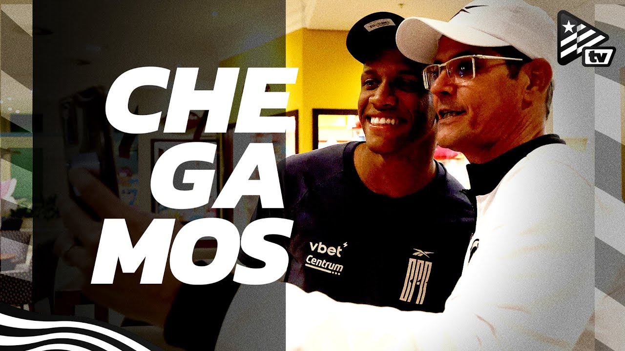 VÍDEO | Como foi a viagem do Botafogo para São Paulo para duelo diante do Red Bull Bragantino