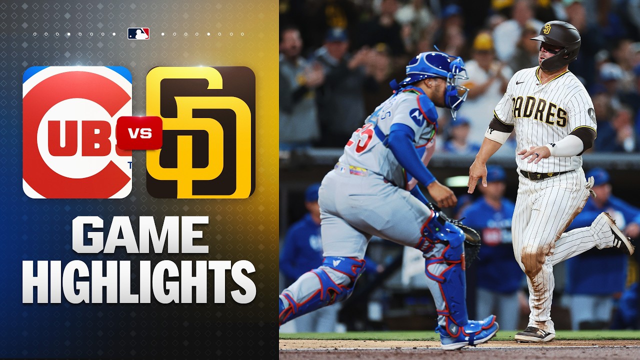 Cubs vs. Padres Game Highlights (4/27/26) | MLB Highlights