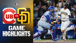 Cubs vs. Padres Game Highlights (4/27/26) | MLB Highlights