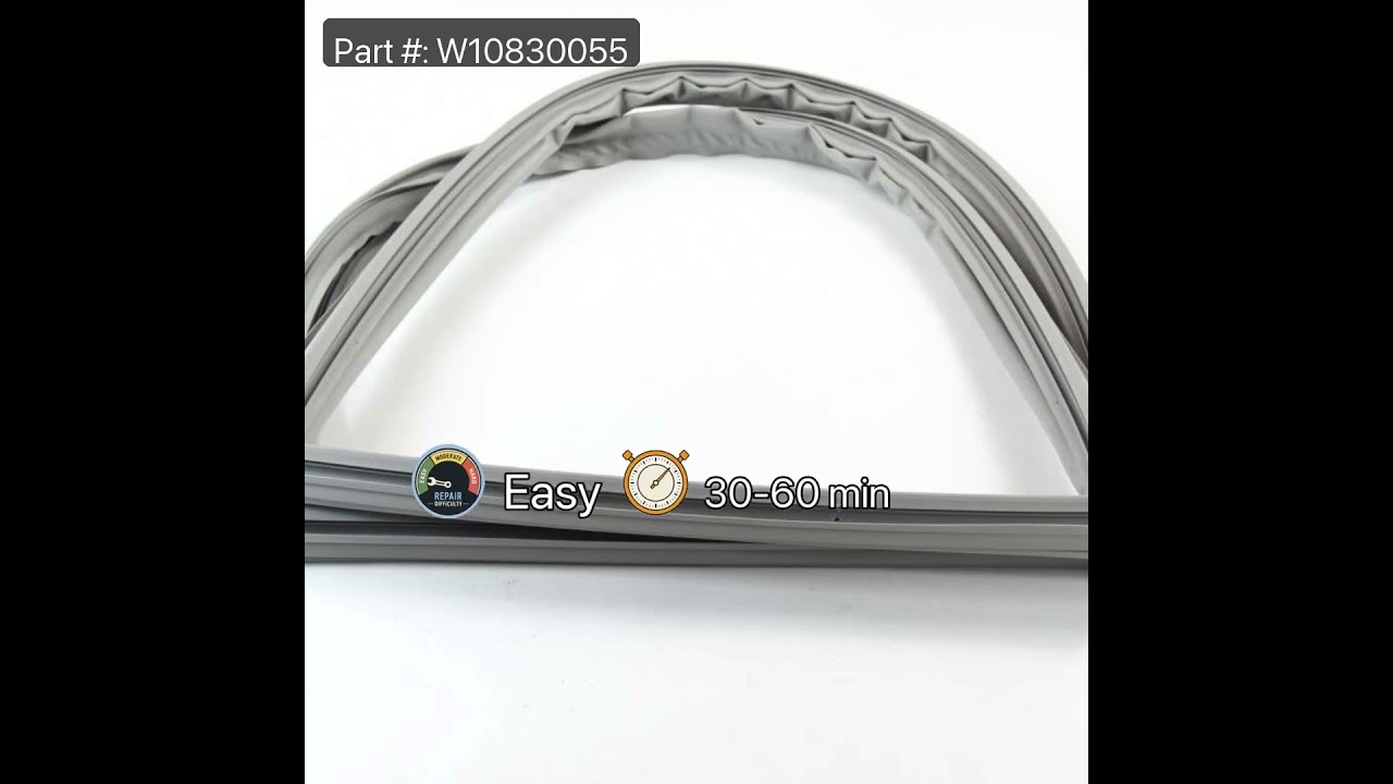 Replacing the Gray Refrigerator Door Gasket