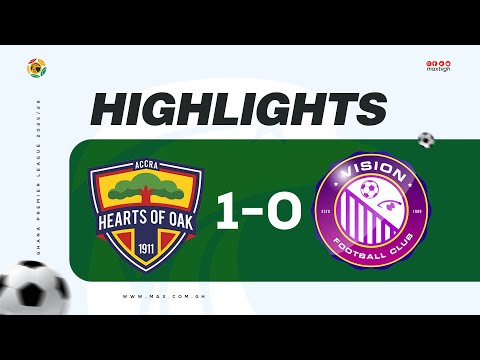 HIGHLIGHTS | HEARTS OF OAK vs VISION FC | 2025-26 GHANA PREMIER LEAGUE