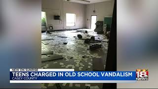 Teens Charged In Old School Vandalism