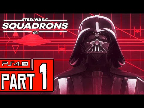 STAR WARS: Squadrons Walkthrough PART 1 (PS4 Pro) No Commentary @ 1440p (60ᶠᵖˢ) ✔