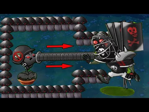 1 Doom Gatling Pea VS Doom Shroom Attack Doom Dr.Zomboss Giga - Plants vs Zombies Hack