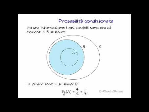 Probabilità condizionata