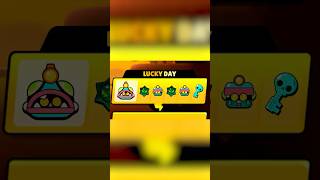 CURSED LUCKY DAY!!😱🍀 #brawlstars