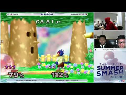 MSS2016 Venchenzo (Neutral Falco) vs. CmG (Red Falco) - Melee Singles WR3
