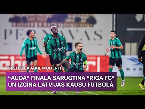 Dašķevičs “Audai” izrauj Latvijas kausu futbolā | Sporta Studija