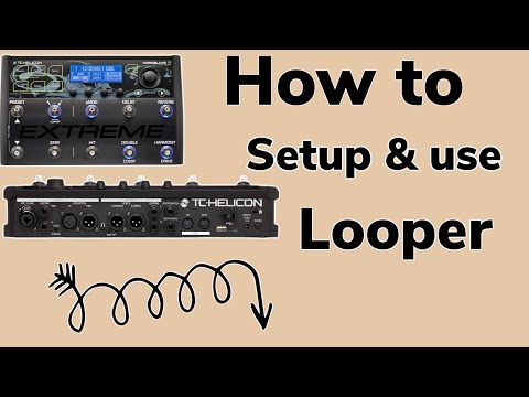 right looping with the Tc-Helicon Voicelive 3 Extreme