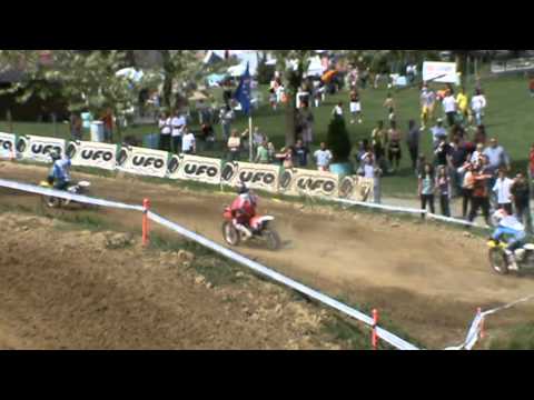Motocross under21 2009 Ponte a Egola partenza e primo giro
