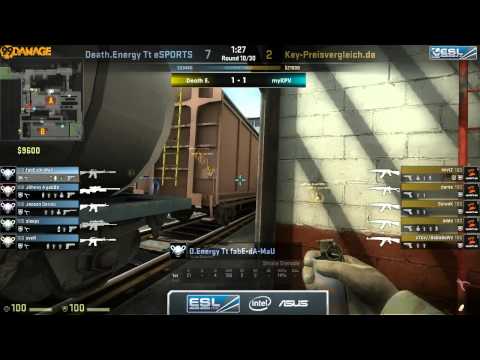 Death.Energy vs myKPV.de | Viertelfinale, EMS One Qualifier Germany 2014 | de_train Map 3