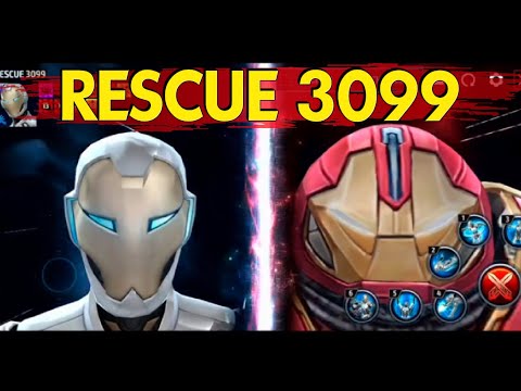 Rescue 3099 New Uniform First Look Gameplay August Update Livestream - MARVEL Future Fight