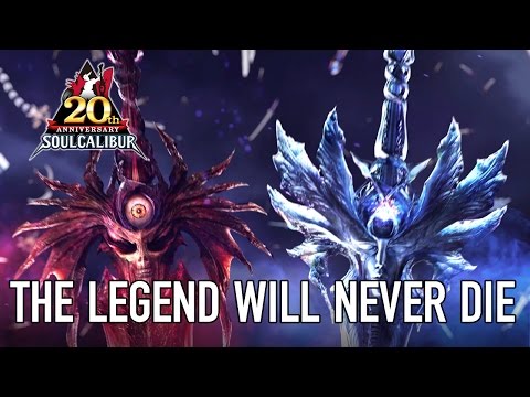 SoulCalibur - The Legend Will Never Die (20th anniversary trailer)