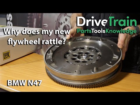 LuK dual mass flywheel with centrifugal force pendulum - 415 0477 10 - BMW N47