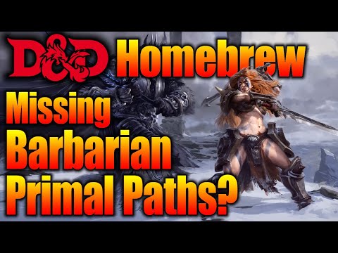 5E D&D Beyond Homebrew: Top 10 Barbarian Paths