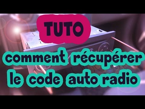 comment debloquer autoradio renault