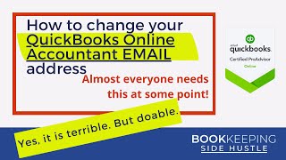 Change Email Address in QuickBooks Online Accountant