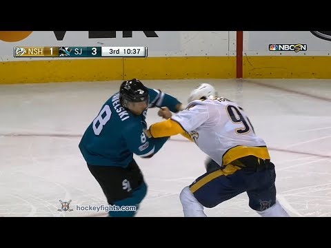 Ryan Johansen vs Joe Pavelski