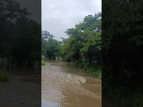 Riacho bananeiras Ipaumirim-CE com grande cheia 11/03/2026