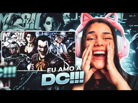 REAGINDO RAP DOS VILÕES DE GOTHAM (Batman Arkham) - A NOITE DE GOTHAM | KAZUYA