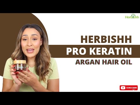 Herbishh Argan Hair Mask-Deep Conditioning & Hydration...