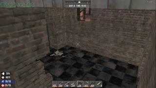 【7Days to Die】初見プレイで七日で死を生きる生放送【０５時間目】