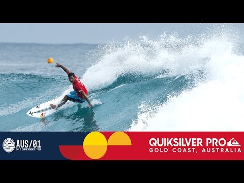 Bourez vs. Coffin vs. Andre - Quiksilver Pro Gold Coast 2017 Round One, Heat 1