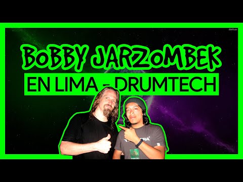 Jurtnoy with Bobby Jarzombek (Backstage) Lima-Peru 2010