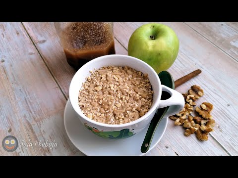 Ovsene pahuljice sa jabukama - Zdrav doručak za mršavljenje