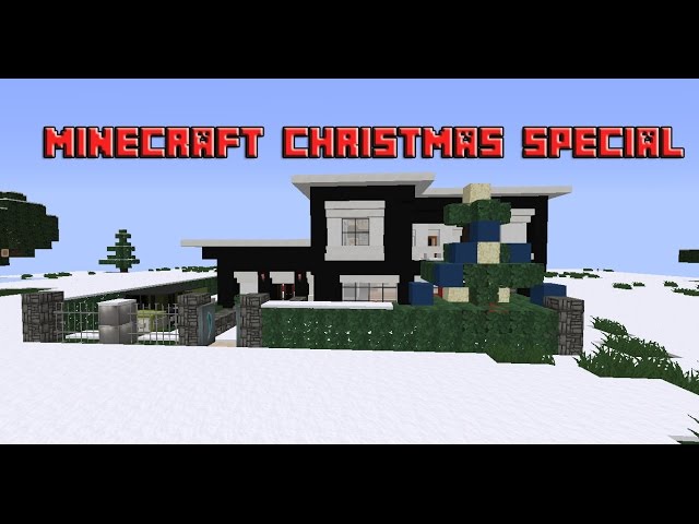 Minecraft - Modern House X-mas Edition Minecraft Map