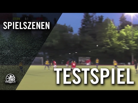 SFC Stern 1900 - Hertha CFC 06 (Testspiel) - Spielszenen | SPREEKICK.TV