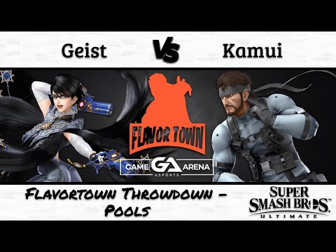 Flavortown Throwdown: Geist (Bayonetta) vs. Kamui (Snake) - Pools