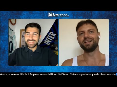 Eddy Veerus: "Nell'INNO il mio AMORE per l'INTER, che SOGNO cantarlo alle nozze di BASTONI"